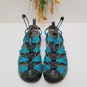 KEEN Women's 8.5 Whisper Waterproof Sport Sandals